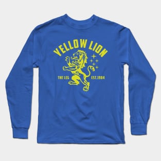 V Force Yellow Lion Crest Long Sleeve T-Shirt